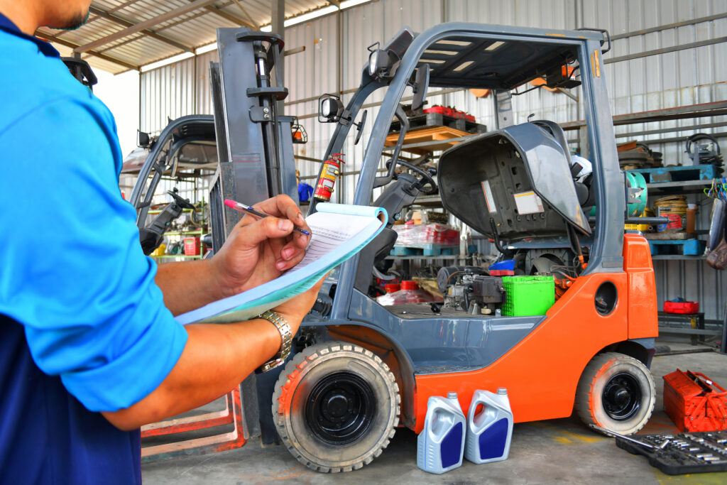 forklift inspection and maintenance